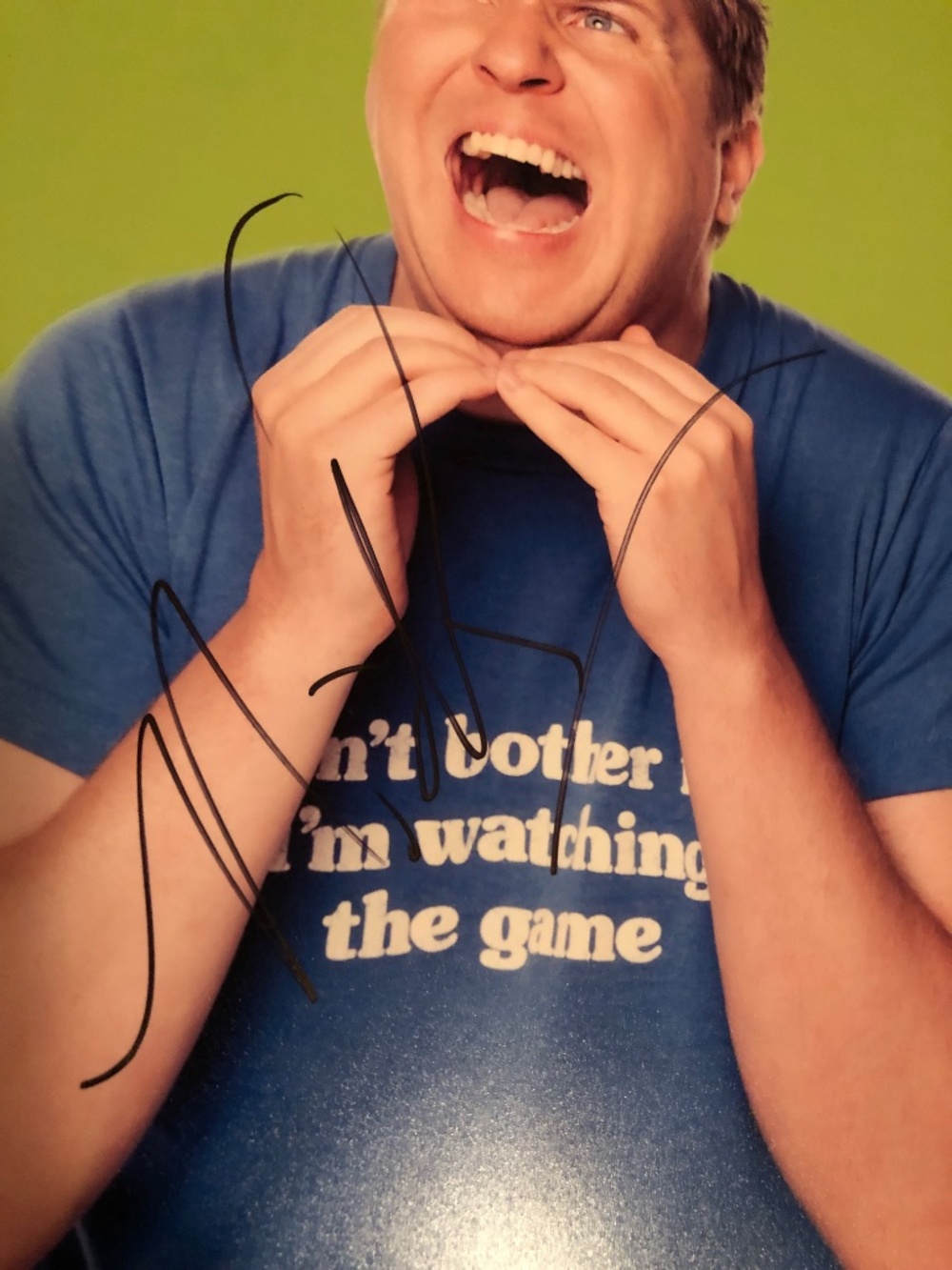 Nick swardson autograph hand signed cos Reno 911 - Picture 4 of 5